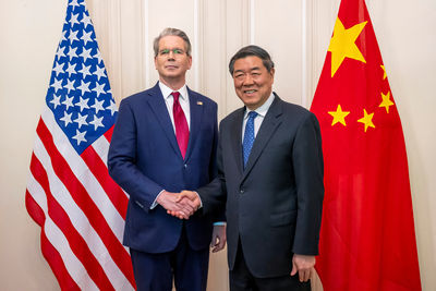 中美貿易談判9日登場 中國副總理何立峰率團赴英