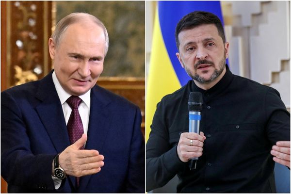 ▲▼俄烏,普丁,澤倫斯基。（組圖／路透）