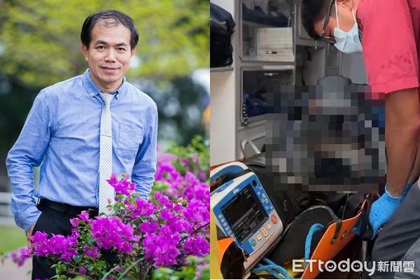 ▲▼             富岡國小校長張能發疑似在礁石上釣魚時踩空落海，命危搶救中。（圖／翻攝自臉書、記者楊晨東翻攝）