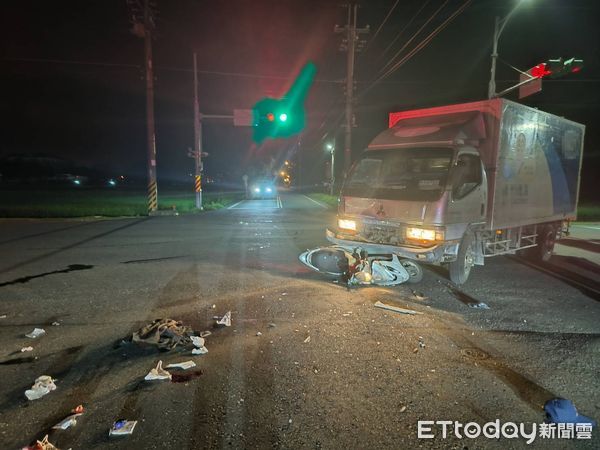 ▲▼宜蘭縣三星鄉健富路與中興路口，昨日晚間發生一起死亡車禍   。（圖／記者游芳男翻攝）