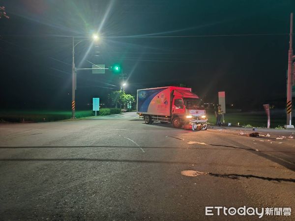 ▲▼宜蘭縣三星鄉健富路與中興路口，昨日晚間發生一起死亡車禍   。（圖／記者游芳男翻攝）