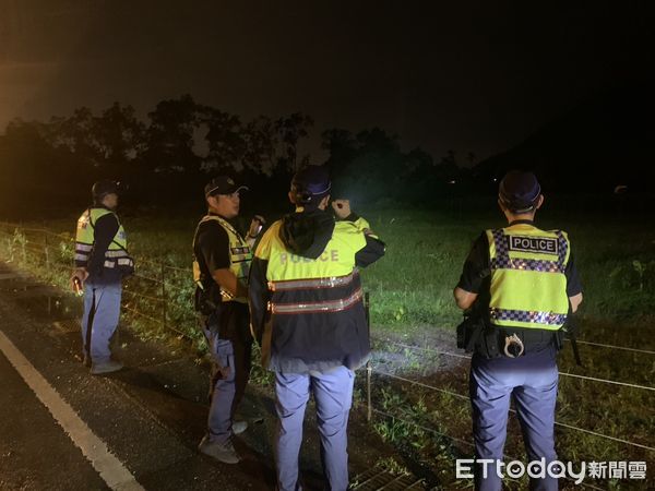 ▲▼新城警方利用監視器及遠端遙控設備，加強夜間巡邏執行「護農專案」。（圖／新城警分局提供，下同）
