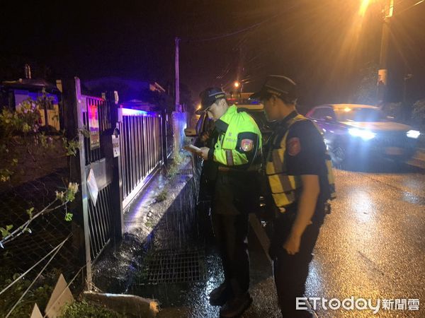 ▲▼新城警方利用監視器及遠端遙控設備，加強夜間巡邏執行「護農專案」。（圖／新城警分局提供，下同）