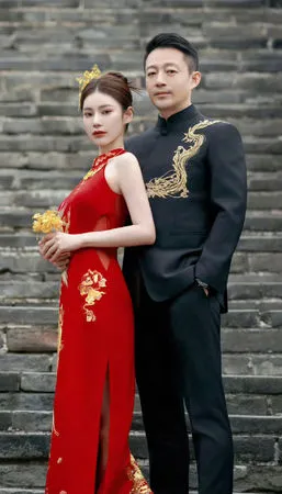 ▲汪小菲婚禮選在北京郡王府舉辦，中式氣息濃厚。（圖／翻攝自吃瓜少女張小寒微博）