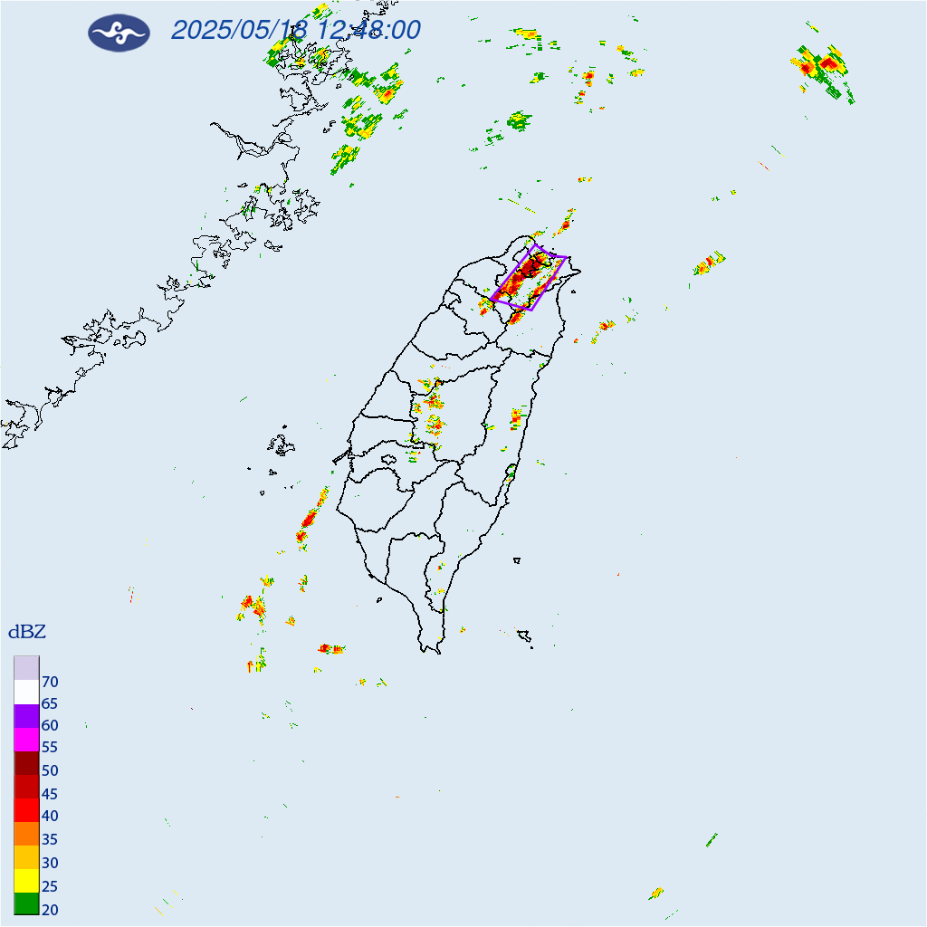 ▲▼5181339大雷雨。（圖／氣象署）