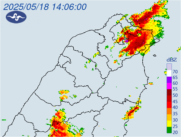 ▲▼大雷雨災防告警。（圖／氣象署）