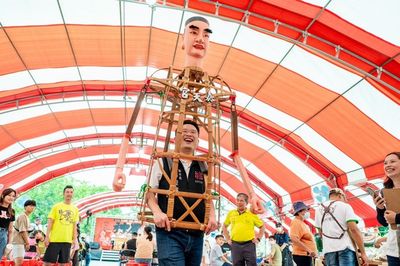 大溪神農文化祭啟動 蘇俊賓秀自創順口溜開場