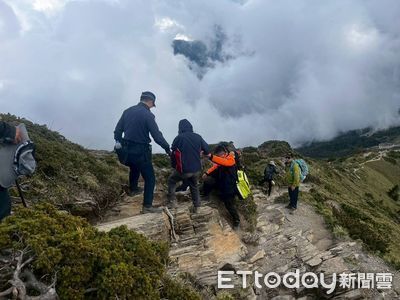 65歲男山友合歡北峰跌斷手 9救難人員上山救援