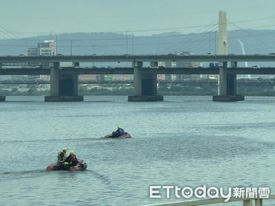 快訊/台北橋下「水面漂浮人影」! 民眾驚恐報案