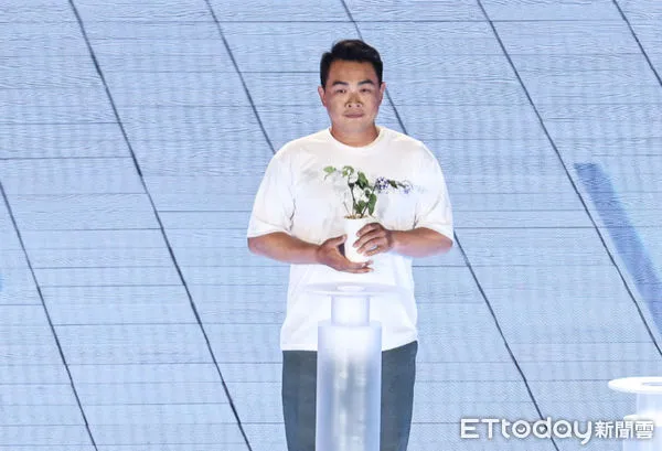 ▲世壯運開幕典禮，聖火代表彭政閔。（圖／記者林敬旻攝）