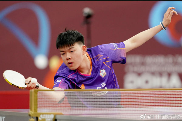 ▲▼高承睿、林彥均。（圖／翻攝自微博／ITTF國際乒聯）