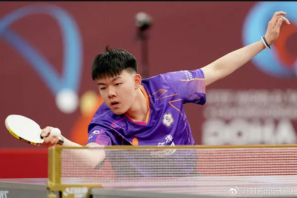 ▲▼高承睿、林彥均。（圖／翻攝自微博／ITTF國際乒聯）