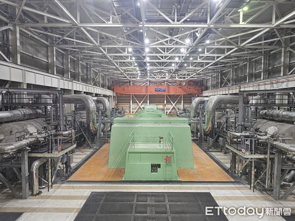▲核三廠2號機於1985年正式商轉，今年5月17日運轉屆滿40年，依法停機除役。圖為核三廠停機時內部（圖／台電提供）