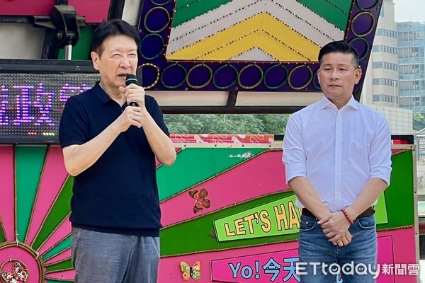 ▲戰鬥藍發起人趙少康。（圖／記者鄭佩玟攝）