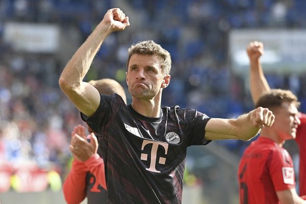 ▲拜仁老大哥穆勒（Thomas Müller）結束在球隊的最終戰。（圖／達志影像／美聯社）