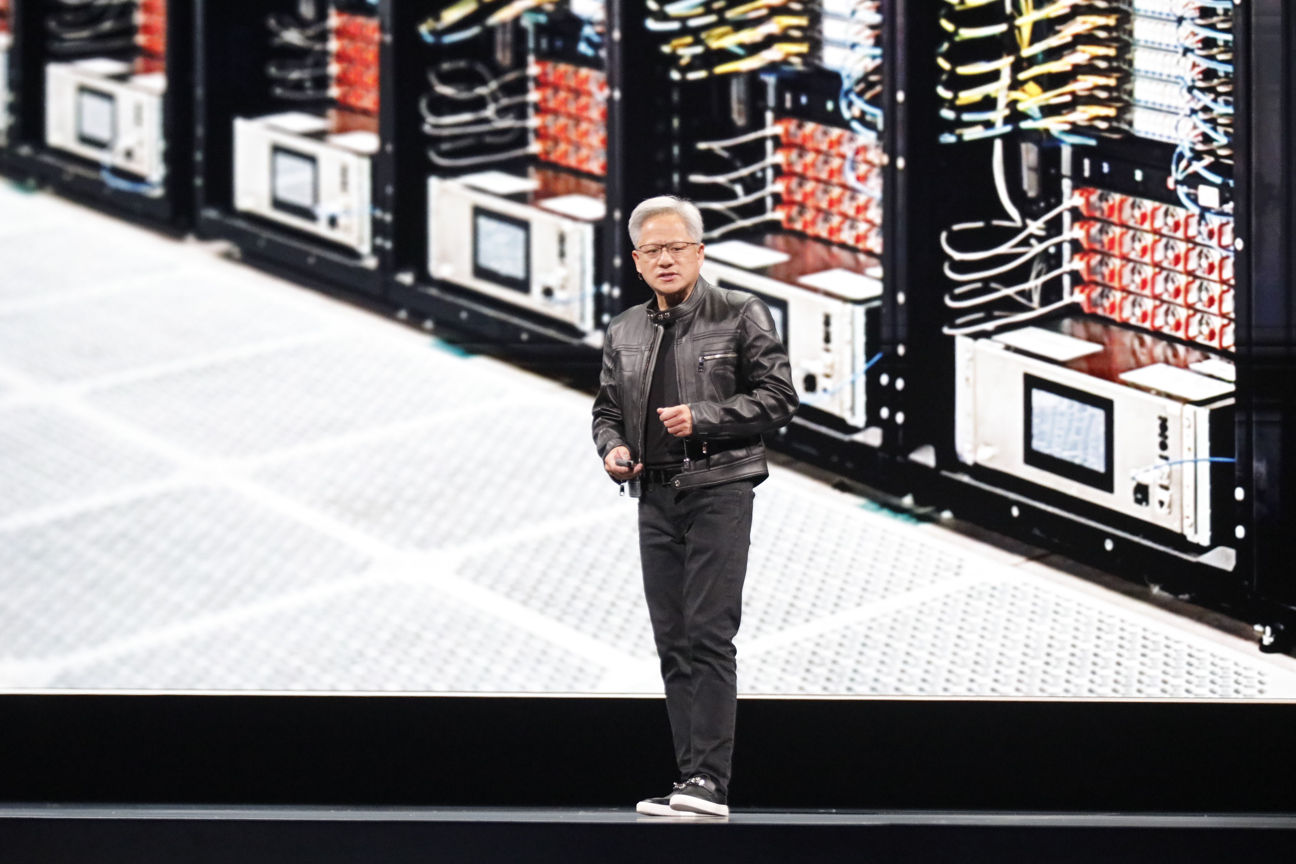▲▼NVIDIA執行長黃仁勳主題演講。（圖／記者湯興漢攝）