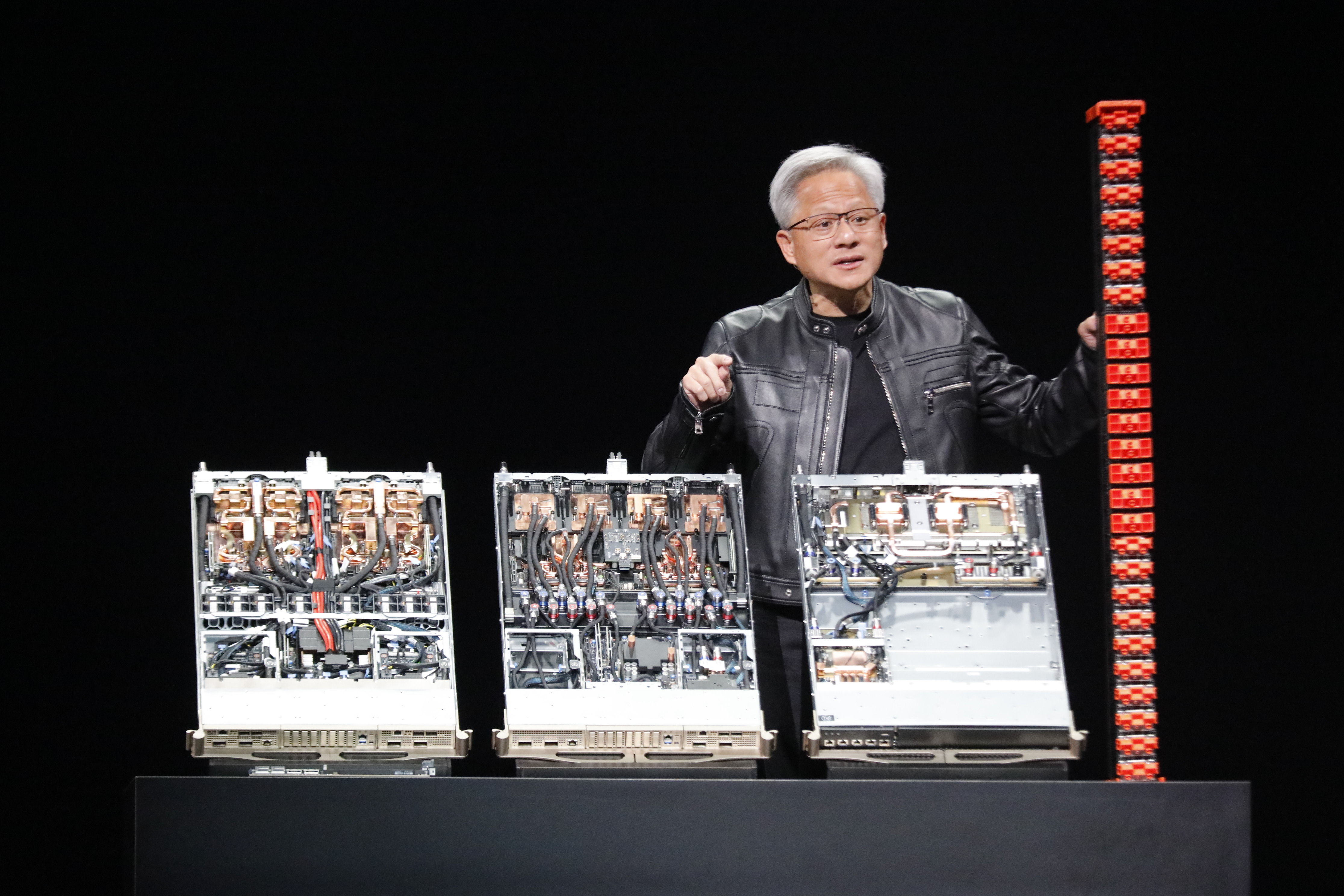 ▲▼NVIDIA執行長黃仁勳主題演講。（圖／記者湯興漢攝）