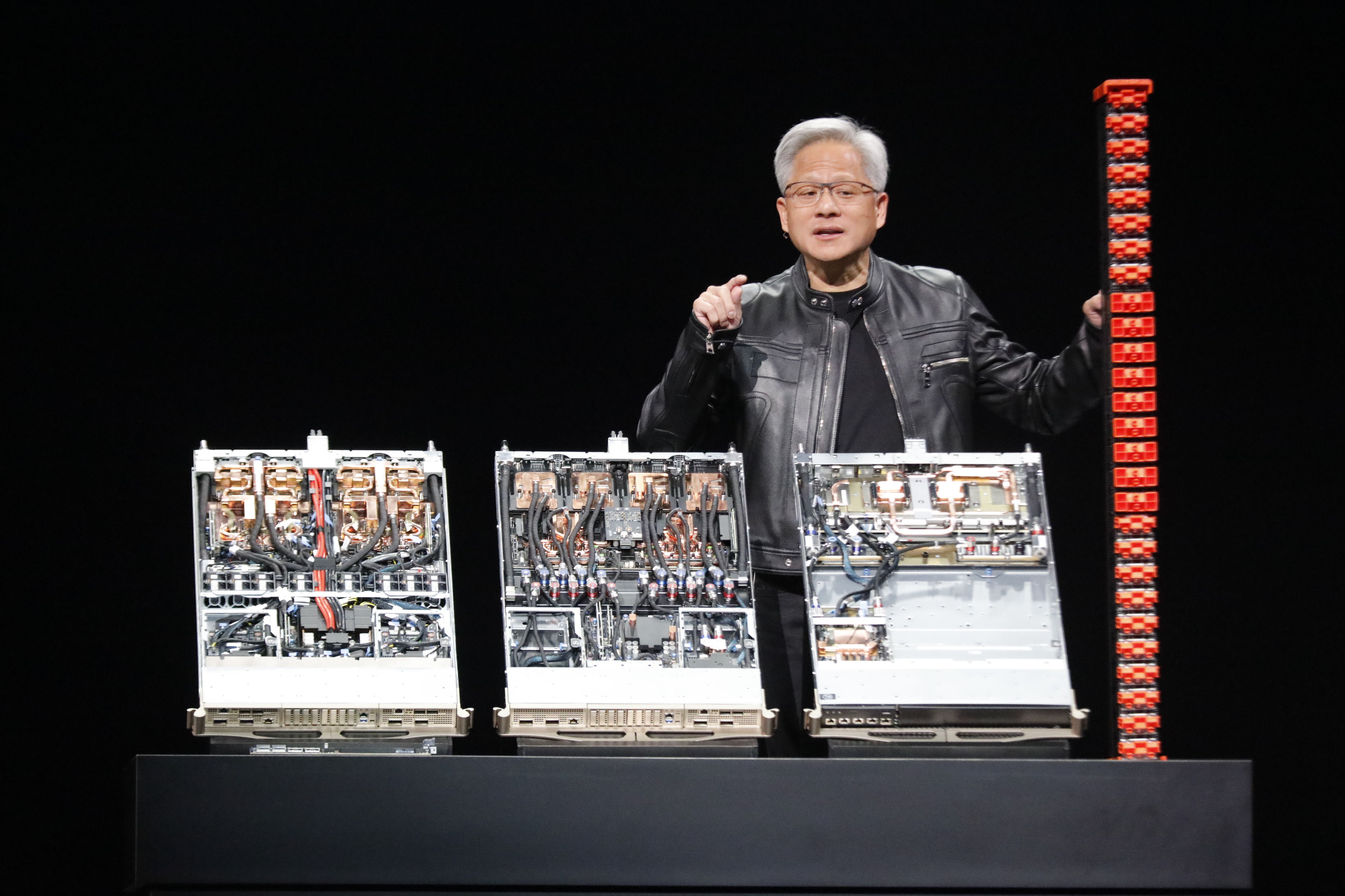 ▲▼NVIDIA執行長黃仁勳主題演講。（圖／記者湯興漢攝）