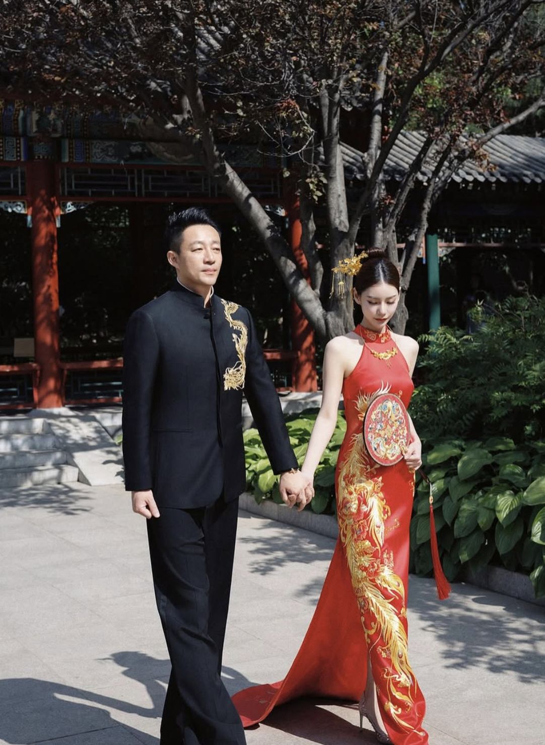 ▲許蓁蓁到北京參加汪小菲、Mandy婚禮。（圖／翻攝自許蓁蓁Instagram）