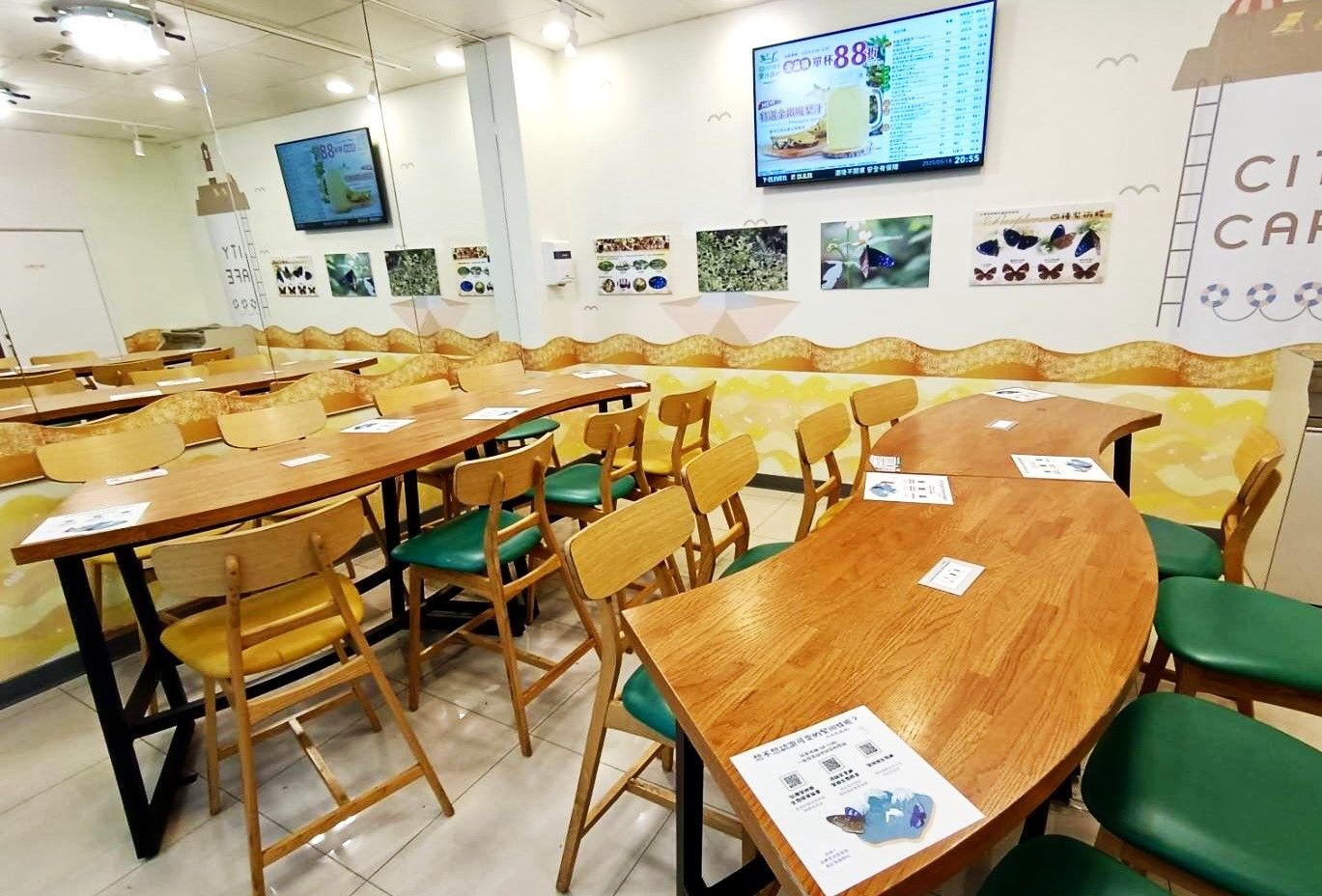 ▲▼7-ELEVEN首創「紫斑蝶友善門市」，落腳墾丁國家公園內的「有魚門市」。（圖／業者提供）