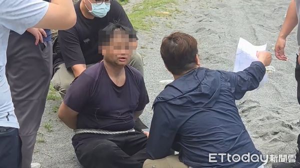 ▲▼劉姓喑啞男涉嫌殺害花蓮國中女師，在附近一處防風林落網。（圖／地方中心翻攝）
