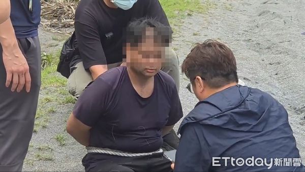 ▲▼劉姓喑啞男涉嫌殺害花蓮國中女師，在附近一處防風林落網。（圖／地方中心翻攝）