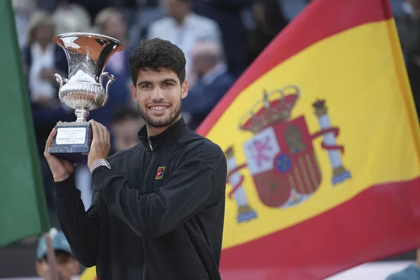 ▲西班牙「小蠻牛」艾卡拉茲（Carlos Alcaraz）。（圖／達志影像／美聯社）