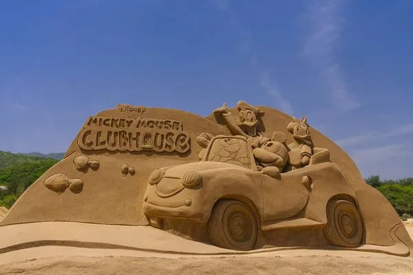 ▲2025福隆國際沙雕藝術季「迪士尼仲夏歡樂祭」。（圖／福容大飯店福隆提供）