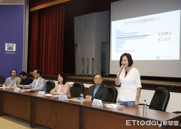 ▲▼國民黨智庫 賴清德就職一週年執政滿意度民意調查記者會  聯訪 朱立倫 柯志恩 許宇甄 葛如鈞  陳永康 劉學聖。（圖／記者屠惠剛攝）