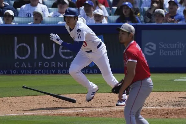 ▲菊池雄星對決大谷翔平。（圖／達志影像／美聯社）