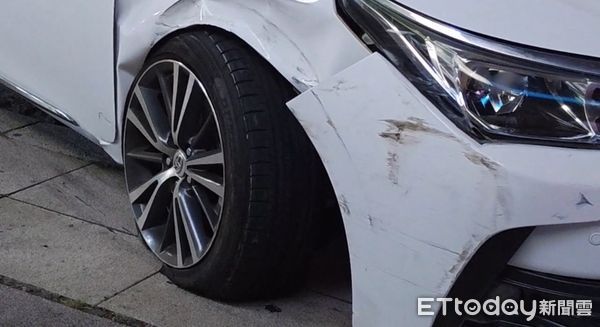 ▲▼新興車禍             。（圖／記者陳宏瑞翻攝）