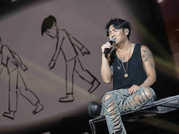 ▲曹格日前赴澳門開唱。（圖／滾石唱片提供）