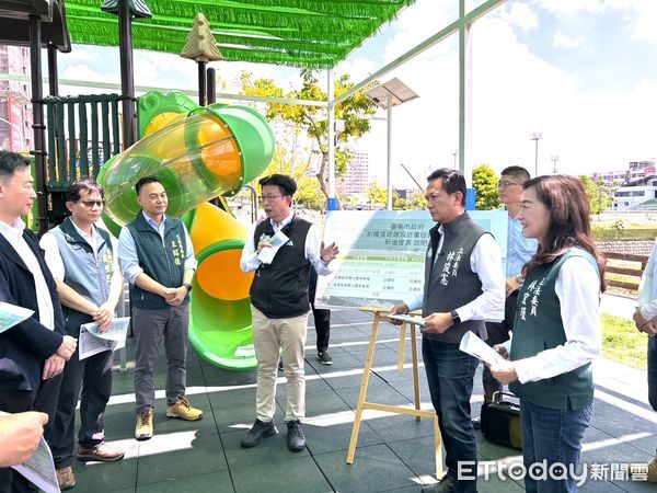 ▲立法院交通委員會19日南下台南考察東區東停28等立體停車場場址，市府盼中央加速覈定補助經費。（記者林東良翻攝，下同）