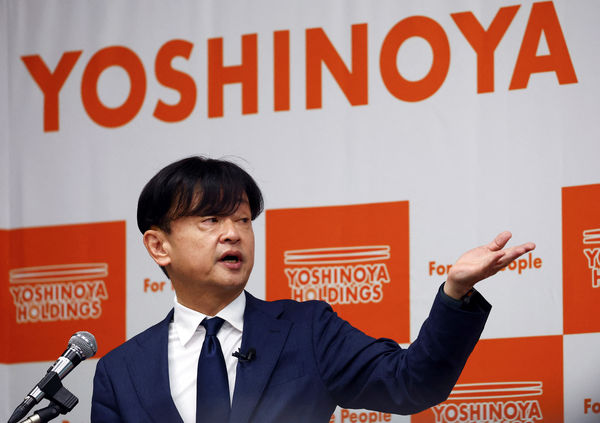 ▲▼  日本吉野家即將上任的新社長成瀨哲也。（圖／路透）