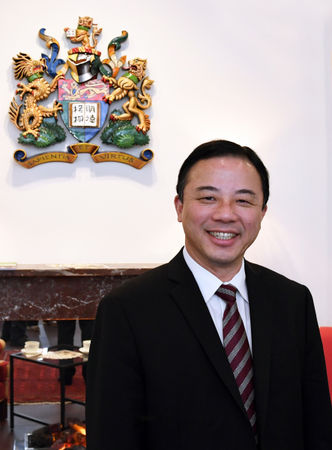 ▲▼港大校長：香港應堅持國際化　否則與大陸城市無異。（圖／翻攝香港大學）