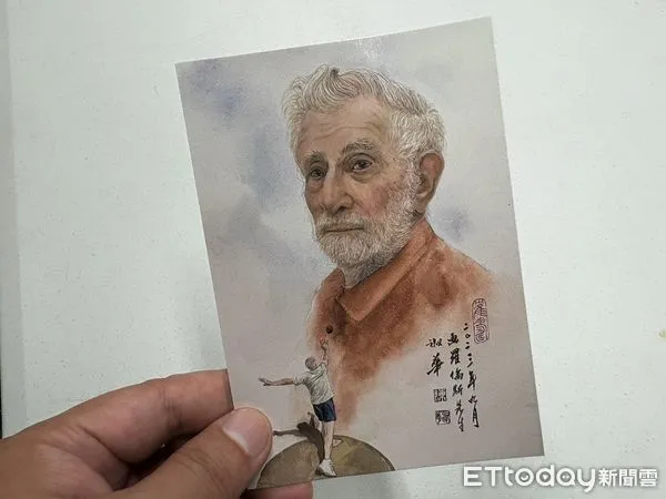 ▲「昆凌阿公」羅倫斯。（圖／記者杜奕君攝）