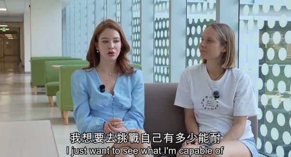 ▲▼安妮宣布離開台灣。（圖／翻攝自YouTube／旅遊真台灣 Lena & Patrick）