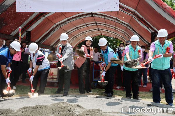 ▲大埤鄉多功能社福空間－日照中心新建工程今日舉行開工動土典禮。（圖／記者游瓊華翻攝）