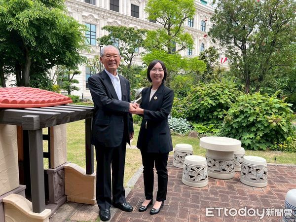 ▲▼  嘉義縣鹿草鄉長嚴珮瑜赴日拜會日本食研集團創辦人大澤一彥會長 以永續視野深化在地與國際合作   。（圖／鹿草鄉長嚴珮瑜提供）