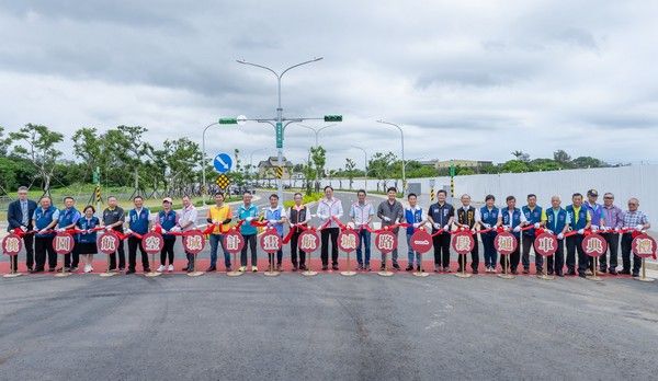 ▲大園區航城路一段通車