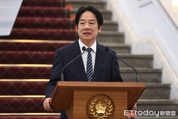 ▲▼總統賴清德發表執政周年談話。（圖／記者林敬旻攝）