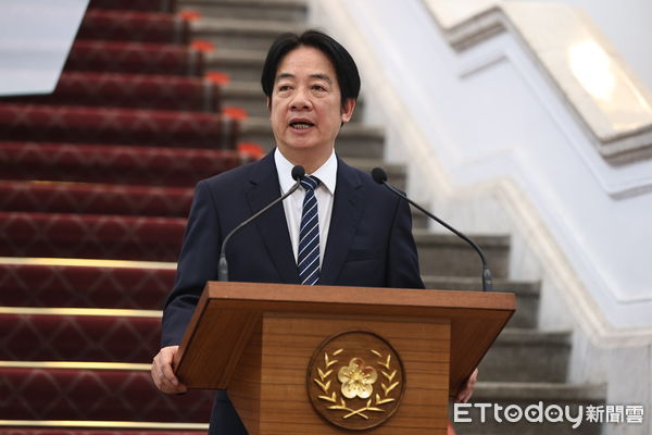▲總統賴清德發表520執政周年談話。（圖／記者林敬旻攝）