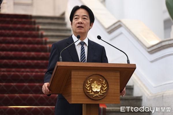 ▲總統賴清德發表520執政周年談話。（圖／記者林敬旻攝）