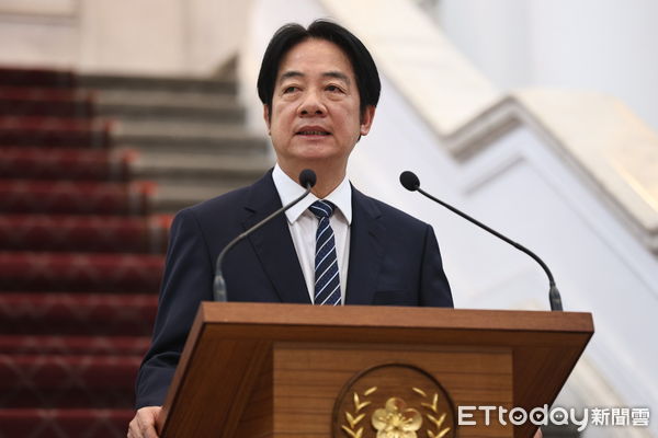 ▲總統賴清德發表520執政周年談話。（圖／記者林敬旻攝）