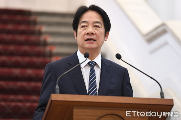 ▲總統賴清德發表520執政周年談話。（圖／記者林敬旻攝）