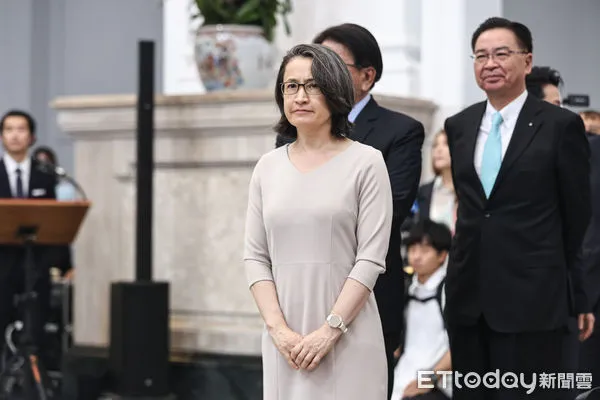 ▲副總統蕭美琴出席520執政周年談話。（圖／記者林敬旻攝）