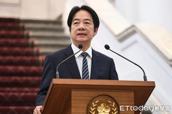 ▲總統賴清德發表520執政周年談話。（圖／記者林敬旻攝）