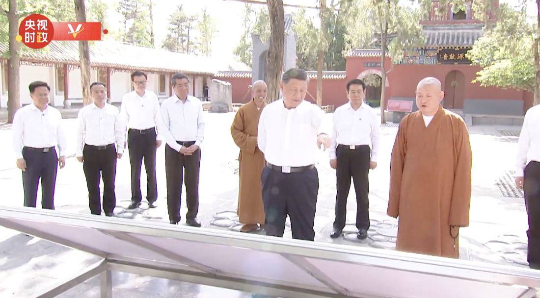 ▲中共中央總書記習近平前往洛陽考察。（圖／翻攝央視）