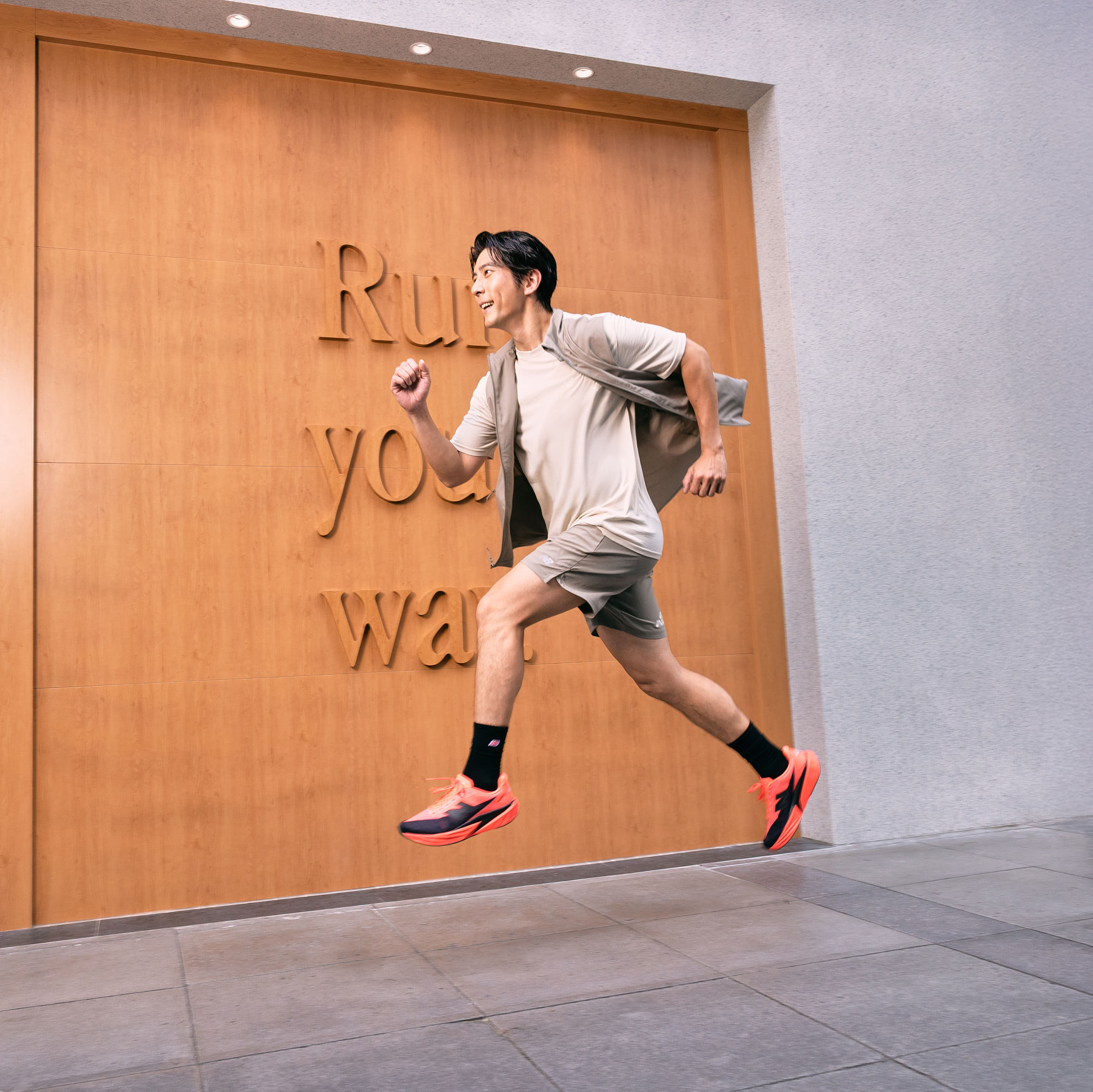 ▲▼New Balance,修杰楷,NB RUN,NB RUN運動體驗店,跑步,跑鞋。（圖／品牌提供）