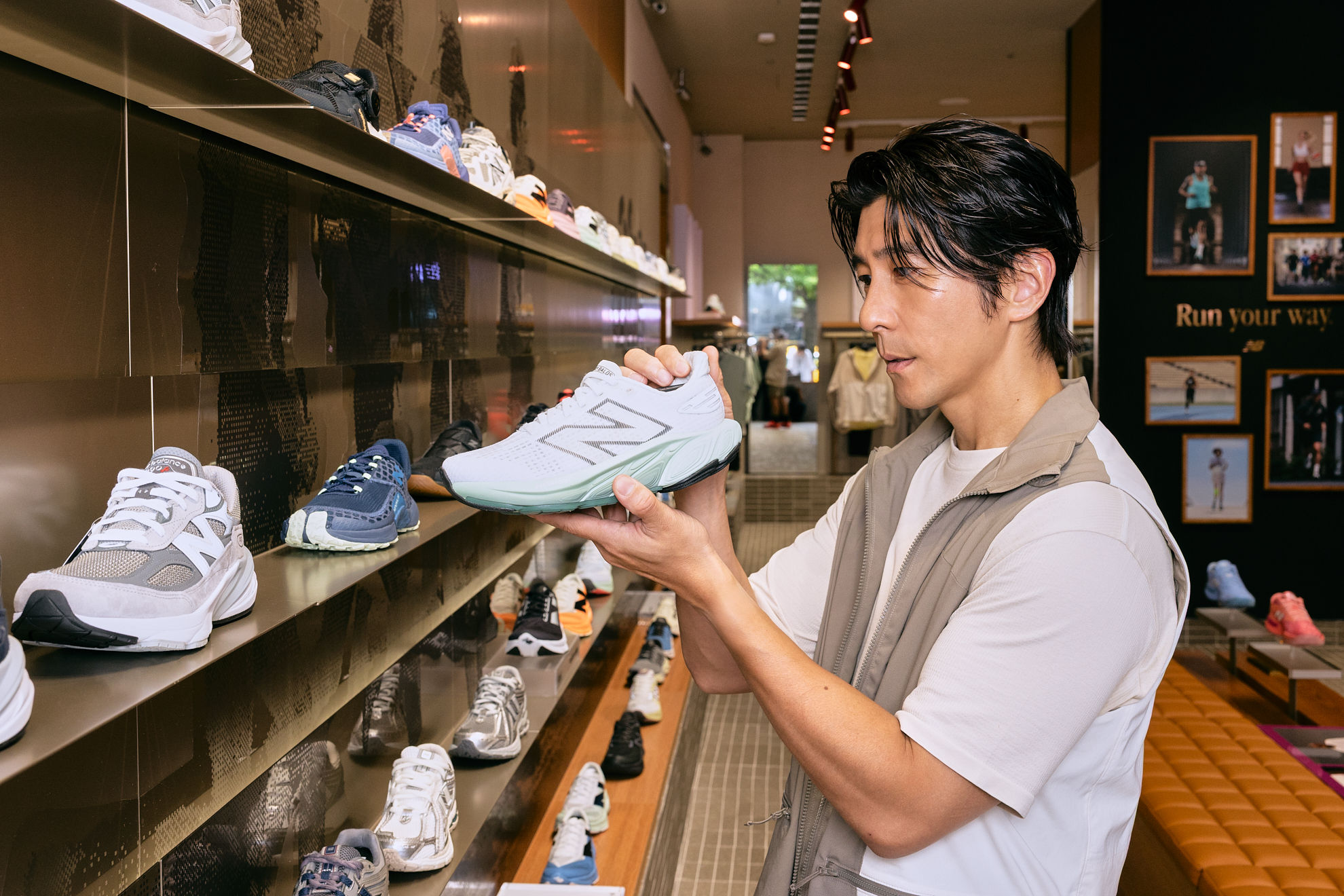 ▲▼New Balance,修杰楷,NB RUN,NB RUN運動體驗店,跑步,跑鞋。（圖／品牌提供）